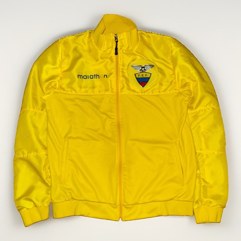 Marathon Ecuador FC Warm Up Jacket Medium 21x25 Soccer FIFA Football Club